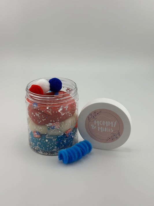 Regular Patriotic Sensory Jar